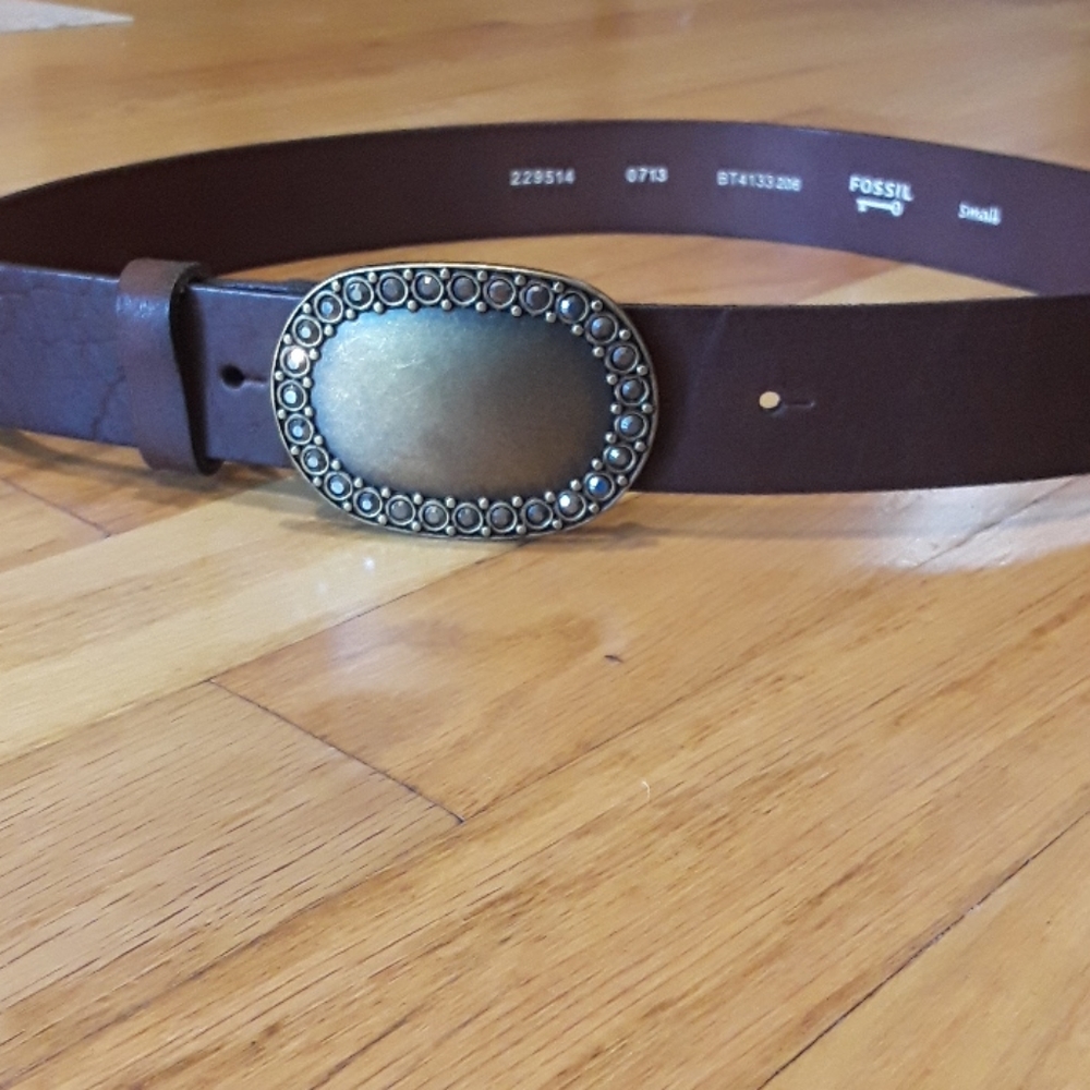 Womens fossil belt
